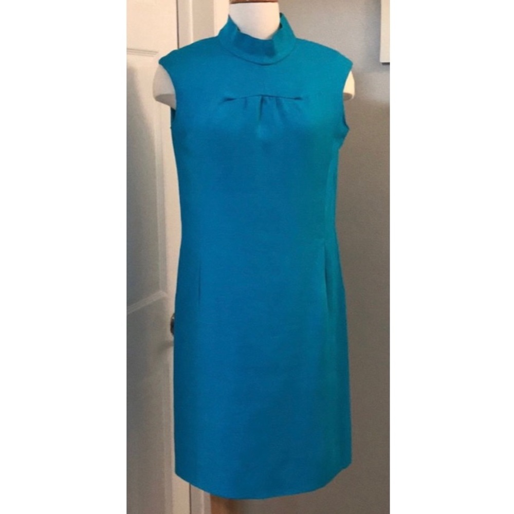 Vintage 60s blue shift Dress